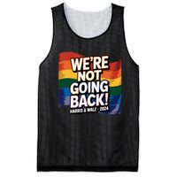 We’Re Not Going Back Pride Harris And Walz Vote In 2024 Mesh Reversible Basketball Jersey Tank