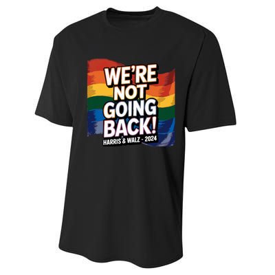 We’Re Not Going Back Pride Harris And Walz Vote In 2024 Performance Sprint T-Shirt