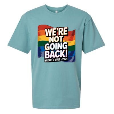 We’Re Not Going Back Pride Harris And Walz Vote In 2024 Sueded Cloud Jersey T-Shirt