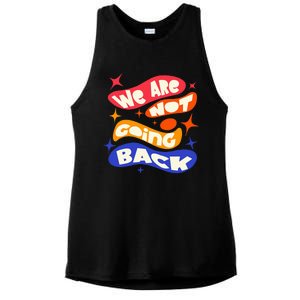 WeRe Not Going Back Kamala Harris Tim Walz Waltz 2024 Ladies PosiCharge Tri-Blend Wicking Tank