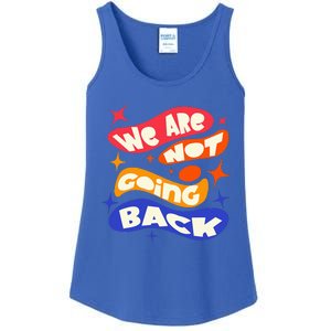 WeRe Not Going Back Kamala Harris Tim Walz Waltz 2024 Ladies Essential Tank