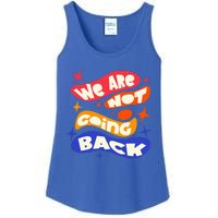 WeRe Not Going Back Kamala Harris Tim Walz Waltz 2024 Ladies Essential Tank