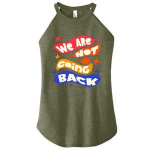 WeRe Not Going Back Kamala Harris Tim Walz Waltz 2024 Women's Perfect Tri Rocker Tank