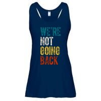 Were Not Going Back Election 2024 Ladies Essential Flowy Tank