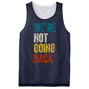 Were Not Going Back Election 2024 Mesh Reversible Basketball Jersey Tank