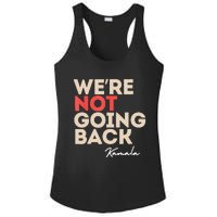 WeRe Not Going Back Ladies PosiCharge Competitor Racerback Tank