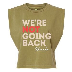 WeRe Not Going Back Garment-Dyed Women's Muscle Tee