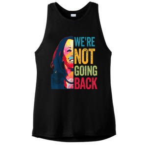 WeRe Not Going Back Ladies PosiCharge Tri-Blend Wicking Tank