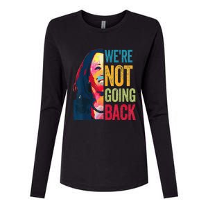 WeRe Not Going Back Womens Cotton Relaxed Long Sleeve T-Shirt