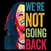 WeRe Not Going Back Apron