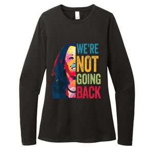 WeRe Not Going Back Womens CVC Long Sleeve Shirt