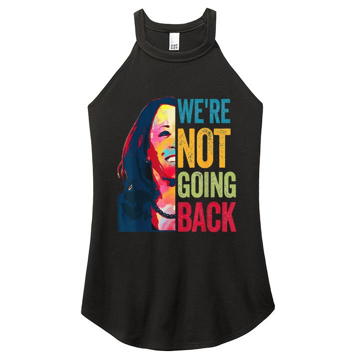 WeRe Not Going Back Women's Perfect Tri Rocker Tank
