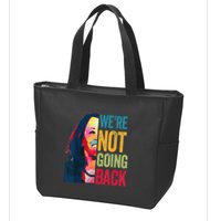 WeRe Not Going Back Zip Tote Bag