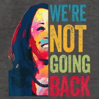 WeRe Not Going Back Vector Backpack