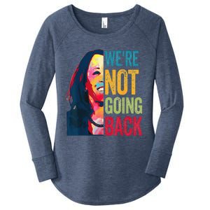 WeRe Not Going Back Women's Perfect Tri Tunic Long Sleeve Shirt