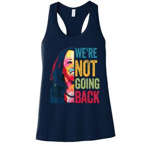 WeRe Not Going Back Women's Racerback Tank