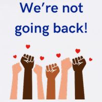 WeRe Not Going Back! Mug