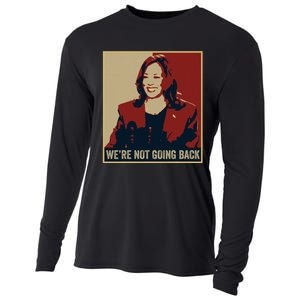 WeRe Not Going Back 2024 American Election Democracy Cooling Performance Long Sleeve Crew