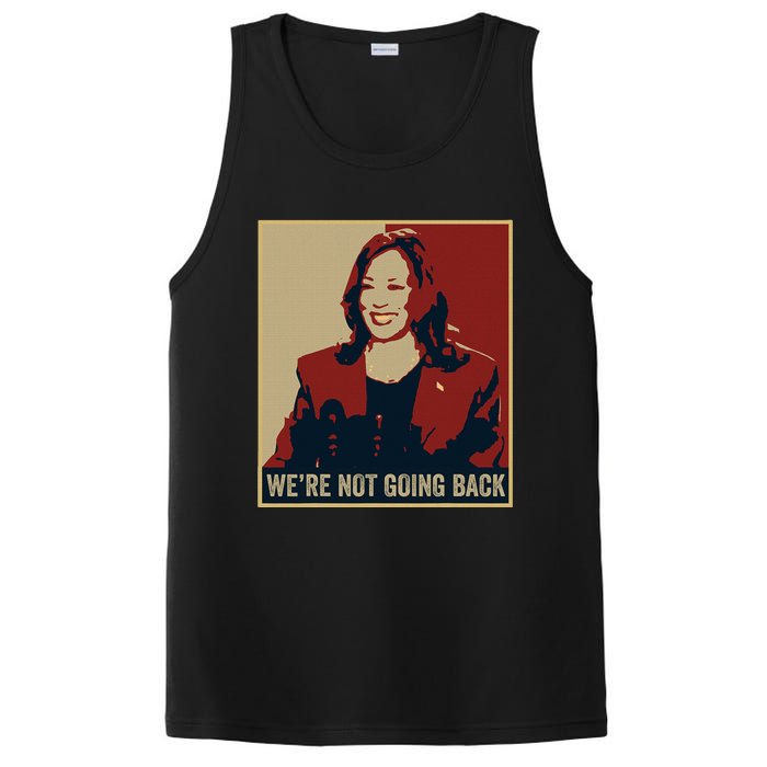 WeRe Not Going Back 2024 American Election Democracy PosiCharge Competitor Tank