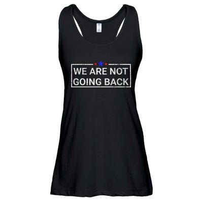 WeRe Not Going Back Kamala Harris 2024 Ladies Essential Flowy Tank