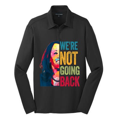 WeRe Not Going Back Silk Touch Performance Long Sleeve Polo