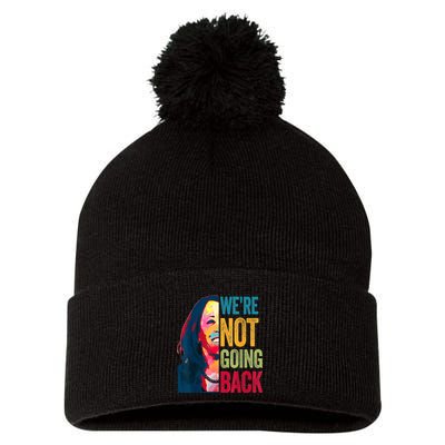 WeRe Not Going Back Pom Pom 12in Knit Beanie