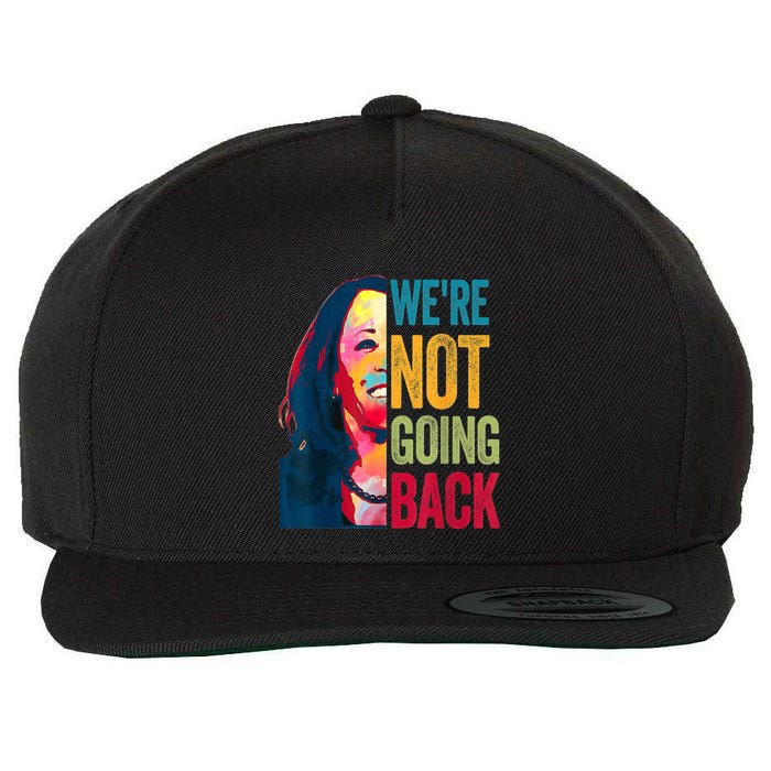 WeRe Not Going Back Wool Snapback Cap