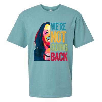 WeRe Not Going Back Sueded Cloud Jersey T-Shirt