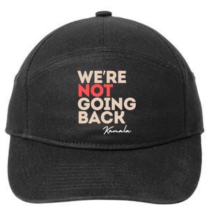 WeRe Not Going Back 7-Panel Snapback Hat