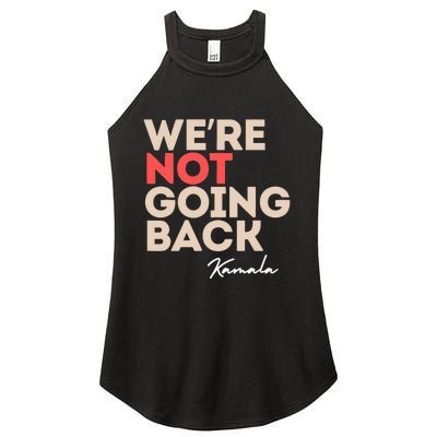 WeRe Not Going Back Women’s Perfect Tri Rocker Tank