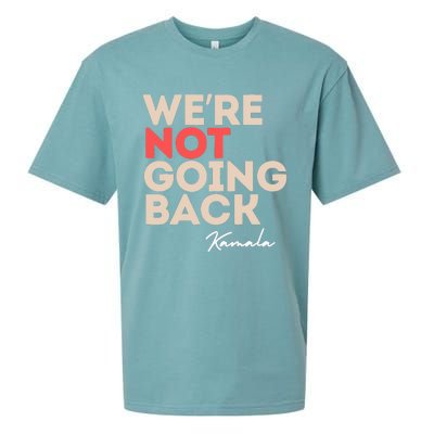 WeRe Not Going Back Sueded Cloud Jersey T-Shirt