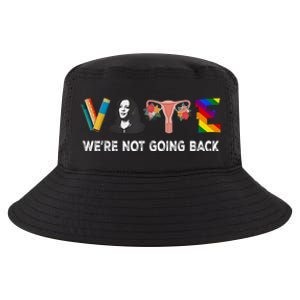 Were Not Going Back Vote For 2024 President Kamala Harris Cool Comfort Performance Bucket Hat