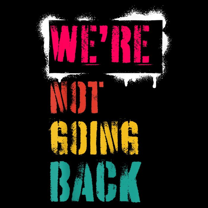WeRe Not Going Back Kamala Harris Retro Cooling Performance Long Sleeve Crew