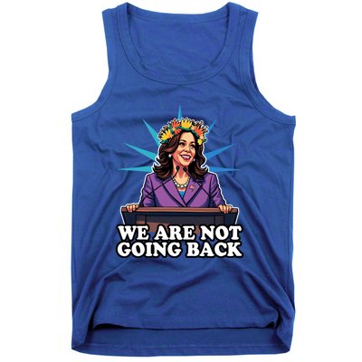 WeRe Not Going Back Vote For 2024 President Kamala Harris Gift Tank Top