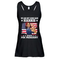 WeRe Not Going Back Vote For 2024 President Kamalaharris Kamalaharris Ladies Essential Flowy Tank