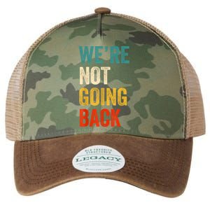 WeRe Not Going Back Vote For 2024 President Kamalaharris Legacy Tie Dye Trucker Hat