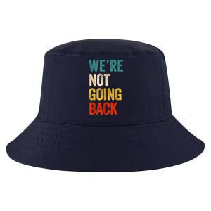 WeRe Not Going Back Vote For 2024 President Kamalaharris Cool Comfort Performance Bucket Hat