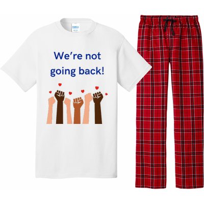 WeRe Not Going Back! V Neck Pajama Set