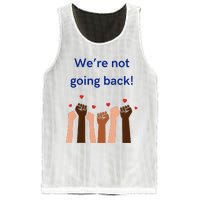 WeRe Not Going Back! V Neck Mesh Reversible Basketball Jersey Tank