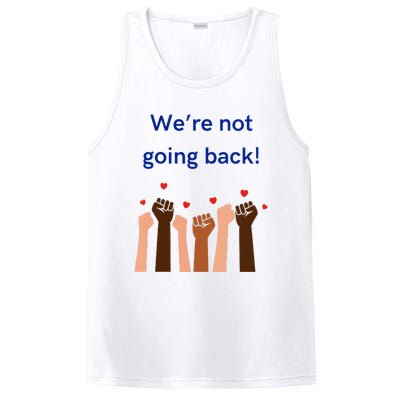 WeRe Not Going Back! V Neck PosiCharge Competitor Tank