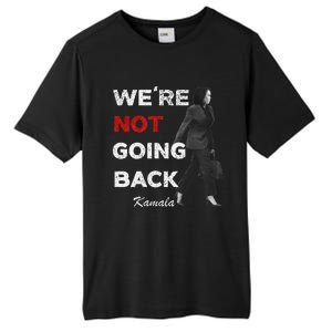 WeRe Not Going Back Kamala 2024 V Neck Tall Fusion ChromaSoft Performance T-Shirt