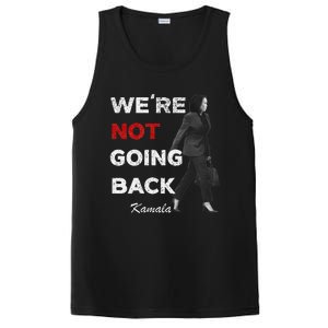 WeRe Not Going Back Kamala 2024 V Neck PosiCharge Competitor Tank