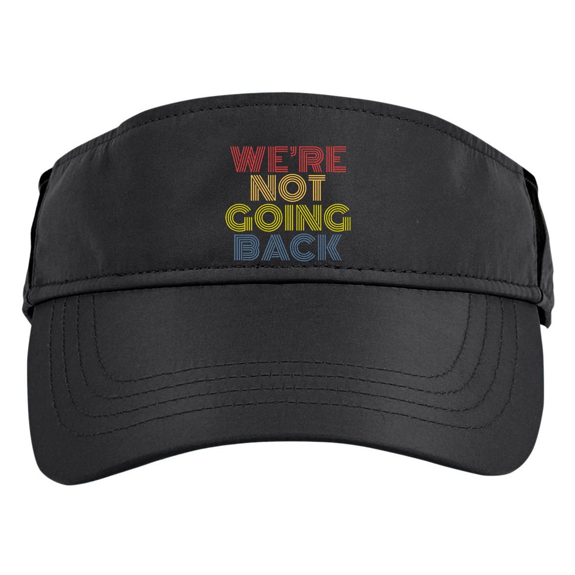 WeRe Not Going Back Adult Drive Performance Visor
