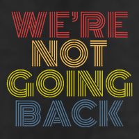 WeRe Not Going Back 15oz Campfire Ceramic Mug