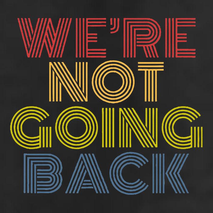 WeRe Not Going Back 15oz Campfire Ceramic Mug
