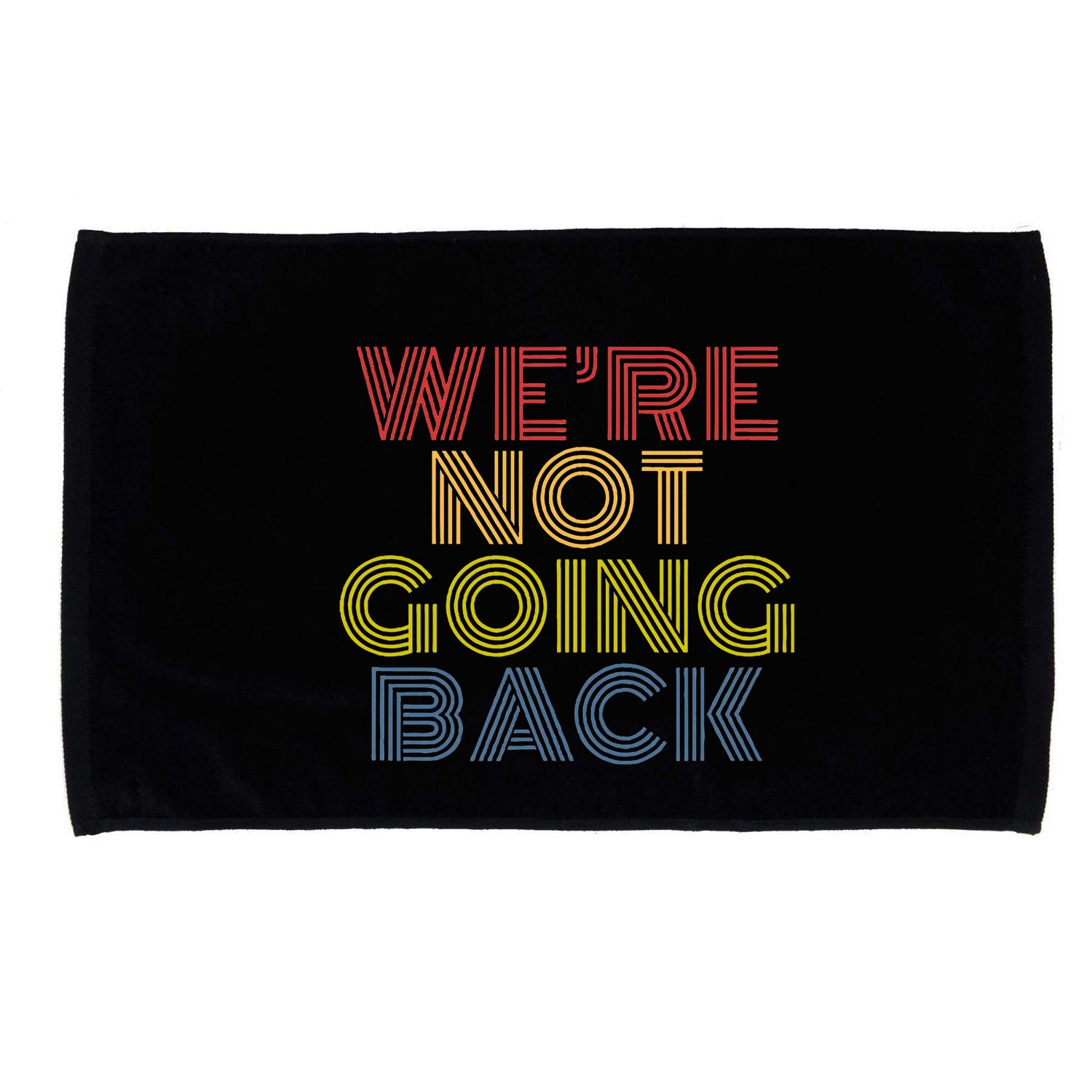 WeRe Not Going Back Microfiber Hand Towel