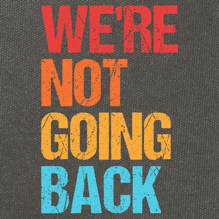 WeRe Not Going Back Vote For 2024 President Kamala Harris Cotton Canvas Backpack