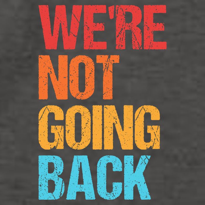 WeRe Not Going Back Vote For 2024 President Kamala Harris Vector Backpack