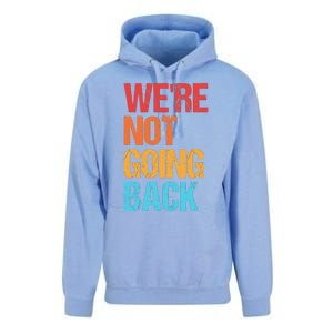 WeRe Not Going Back Vote For 2024 President Kamala Harris Unisex Surf Hoodie