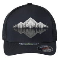 Wildlife Nature Hiking Hiker Forest Reflection Mountain Flexfit Unipanel Trucker Cap